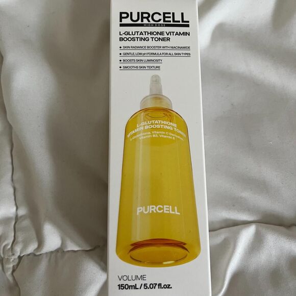 PURCELL - L-Glutathione Vitamin Boosting Toner (Brand New, Unopened Box) - Picture 3 of 6